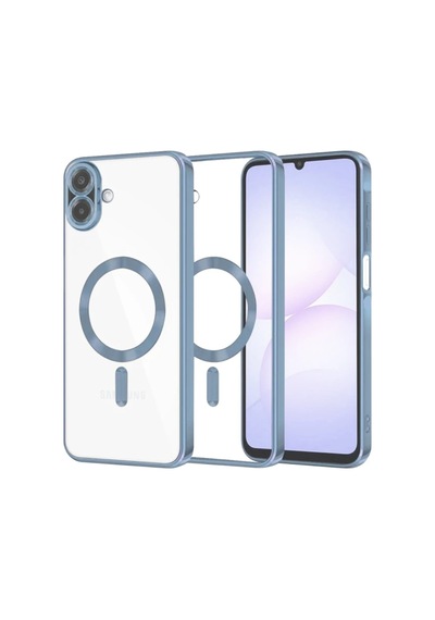 Samsung Galaxy A07 4g Kross Magneticsafe Kapak - Sierra Blue Siyah