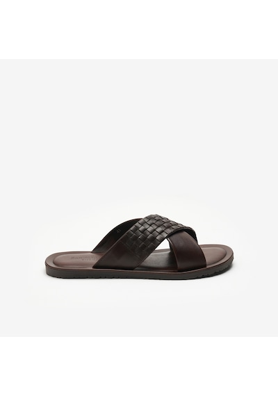 Terlik Erkek M7525 The Sandals Factory Brown Marrone