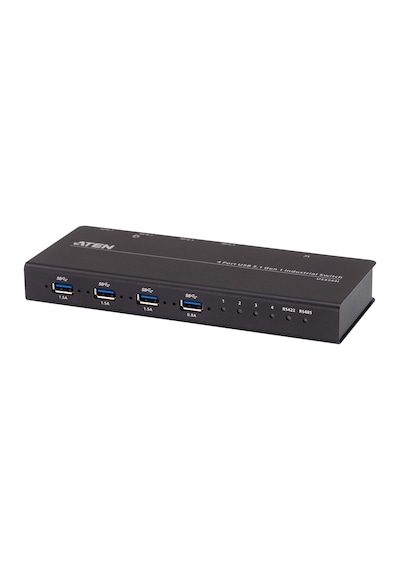 -us3344ı 4 X 4 Usb 3.1 Gen1 Usb Arayüzüne Sahip Cihazları Paylaştıran Endüstriyel Hub Switch