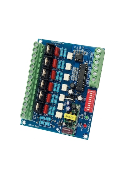6 Kanallı Dmx512 Dimmer 220v - Aydınlatma Kontrol Kartı