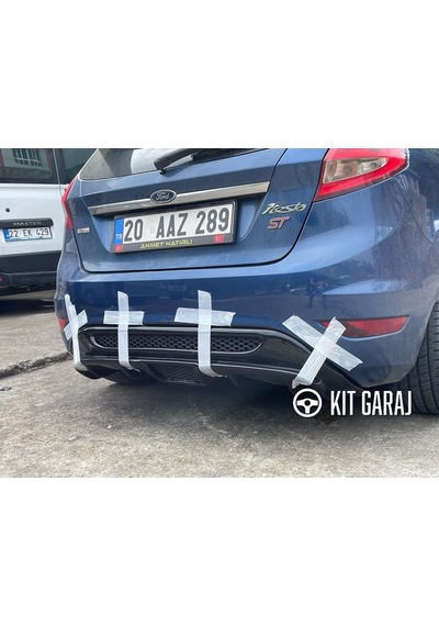 Kit Garaj Ford Fiesta Izgaralı Difüzör Plastik Boyalı