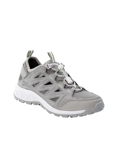 Jack Wolfskin Woodland 2 Hybrid Low Kadın Outdoor Ayakkabı Gri