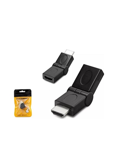 Hadron Hdx1257 Hdmi To Hdmi F Çevirici Mafsallı Siyah
