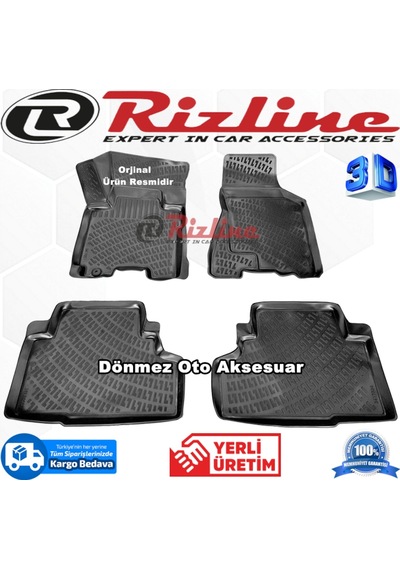 Kia Sportage 3D Paspas Havuzlu Siyah 2004-2009 Arası Rizline N11.24109