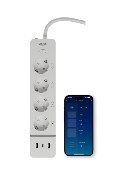 Xenonsmart 4’lü Akıllı Çoklu Priz 180 CM