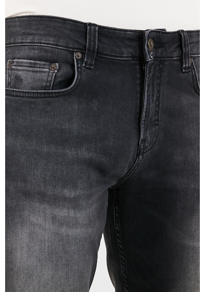 Emporio Armani Pamuklu Slim Fit Dar Paça Kot Pantolon Erkek Kot Pantolon Em006514 Af29574 M8001 Gri