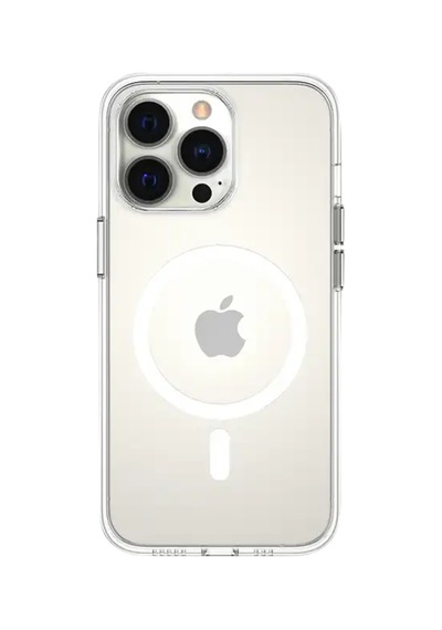 Piili Apple iPhone Uyumlu 15 Ultra İnce Kılıf Magsafe 0, 4 Mm Parlak Beyaz