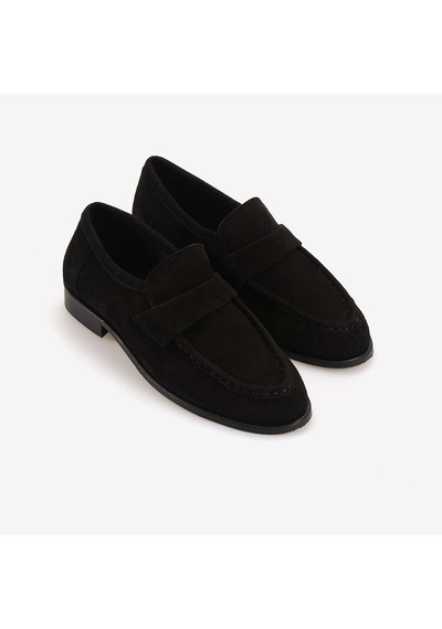 Kemal Tanca Kadın Loafer 495-01 Siyah