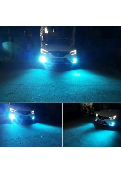 Megamarket06 H4 Buz Mavisi Led Xenon Oto Ampulü Zero