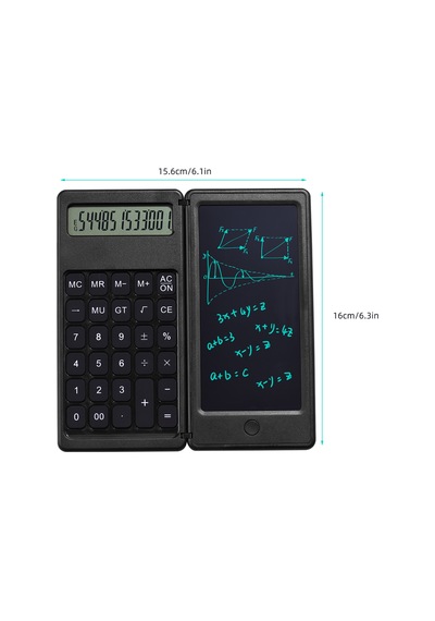 Katlanabilir Hesap Makinesi + 6 '' LCD Dijital Çizim Tablet