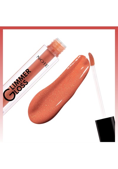 Cosmetics Glimmer Gloss Işıltılı Nemlendirici Dudak Parlatıcısı - 10 Poppy Coral