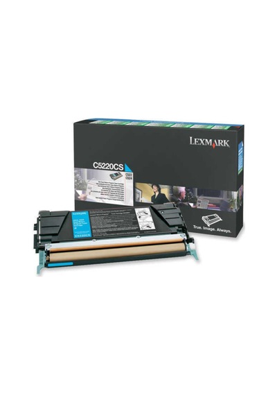 Lexmark C522 C5220Cs Mavi Toner  C524Dn