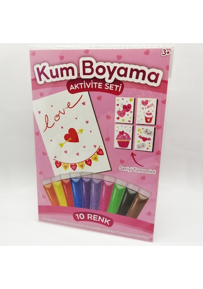Love Kum Boyama Aktivite Seti