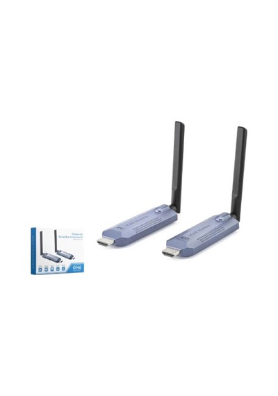 Hadron Hdx1445 Kablosuz Hdmı Görüntü Aktarım Seti 1080p 60 Hz 150 M Gri Kdo