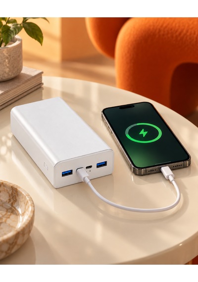 Enerx Enr-p30t 30.000 Mah 22.5w Hızlı Şarj Powerbank Siyah