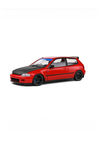 Solido 1:18 Honda Civic Eg6 Spoon Version Kırmızı Model Araba