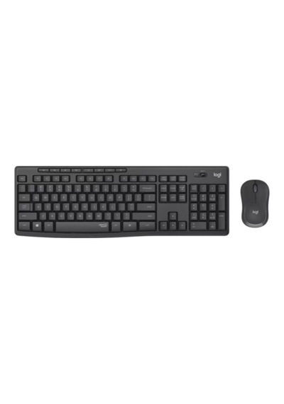 Logıtech Mk295 Q Tr Sessiz Kablosuz Klavye Mouse Set Siyah 920-009804 Optik