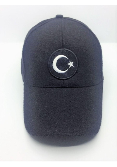 Kışlık Kaşe Bayrak Şapka Unisex Model Ayarlanabilir 001