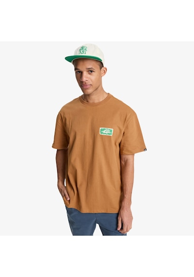 Quiksilver Serenity Splash Erkek Kahvrerengi T-shirt Eqyzt08300 Kahverengi