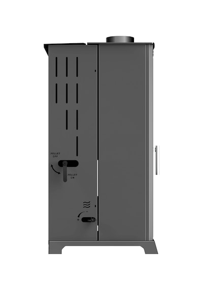 Eco Mını 8 Kw / Manuel Pelet Ve Odun Sobası / Baba's Stove