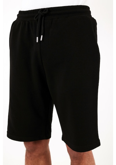 Buratti Pamuklu Belden Bağlamalı Cepli Regular Fit Erkek Short 5908042 Siyah