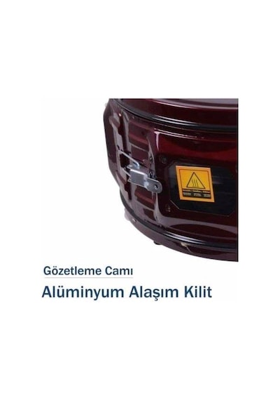 Uğur Davul Fırın U004 Çift Tepsi Emaye Davul Fırın Yuvarlak Fırın