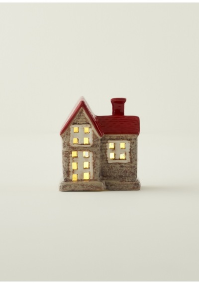 Home Yılbaşı Ledli Aydınlatma Kırmızı 10x7x12 Cm