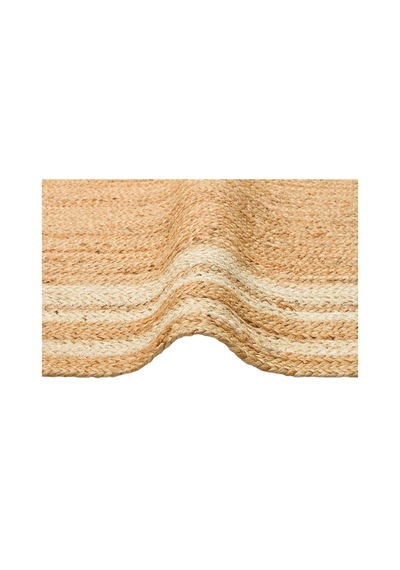 Eko Halı Echo Jüt Ech 10 Natural White Xw Dekoratif Jüt Kilim Naturel Beyaz
