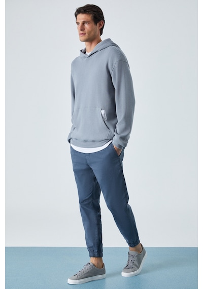 Grimelange SUSTAINY Erkek Oversize Kapüşonlu Uzun Kollu Gri Sweatshirt Grimelange SUSTAINY Erkek Oversize Kapüşonlu Uzun Kollu Gri Sweatshirt