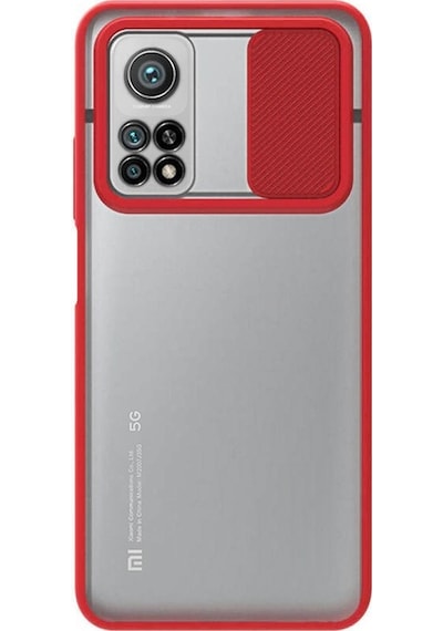 Xiaomi Mi 10T 5G Lensi Açilir Kapanir Kamera Korumali Kilif 496037718