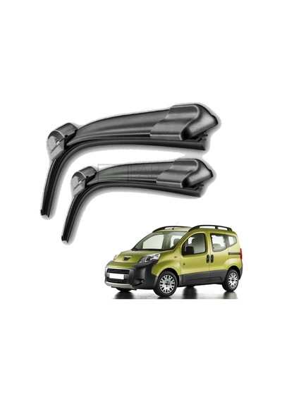Peugeot Bipper Tepee Ön Cam Silecek Süpürgesi Takımı 2008 - 2017 Bipper Ön Silecek