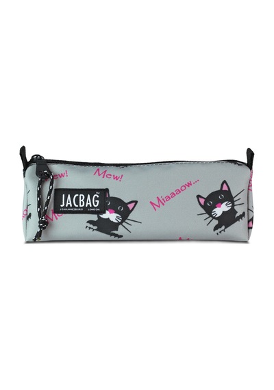 Jacbag Prıme Pencil Case-üçgen Tip Kalemkutu Dual Prime-miyav renkli