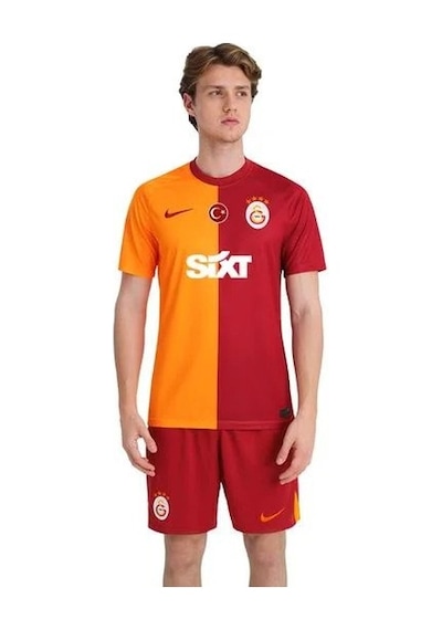 Gsstore Galatasaray Lisanslı 2023/2024 Parçalı İç Saha Forma Sarı - Kırmızı
