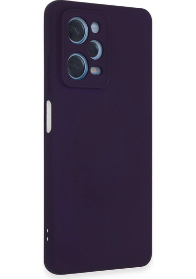Newface Xiaomi Redmi Note 12 Pro 5g Kılıf Nano İçi Kadife Silikon Semeglbl - 39 - Mor