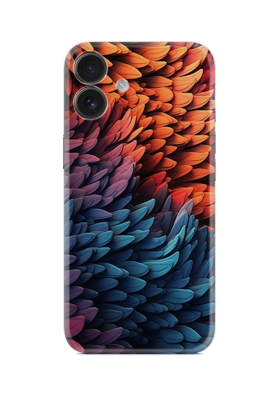 Apple İphone Uyumlu 16 Kılıf Boutique Baskılı Resimli Yapraklar Pcode -090