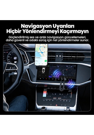 Bluetooth 6.0 Araç Aux Adaptörü Net Ses Ve Gürültü Azaltma 3.5mm Jack Usb Bağlantılı Kablosuz Müzik Alıcısı Ve Eller Serbest Görüşme Bt08