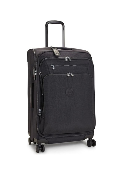 Kipling Kıplıng New Youri Spin M Orta Boy Tekerlekli Valiz Siyah Black Noır Siyah