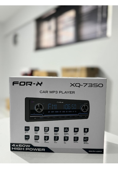 For-x Xq-7350 Oto Teyp 2024 Yeni Ürün