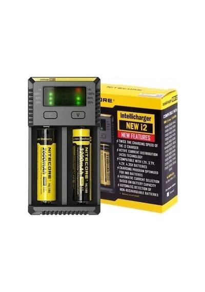 Nitecore New İ2 İntelli Charger Li-ion / Nı-cd / Nı-mh Pil Şarj Cihazı