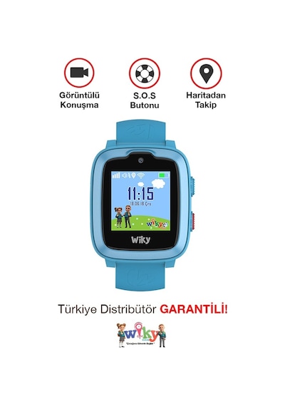 Wiky Watch 4 Plus Akıllı Çocuk Saati (İthalatçı Garantili)