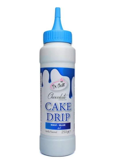 Mavi Cake Drip 250 G Pasta, Kek Ve Tatlı Üzeri Çikolata Kaplama Sosu