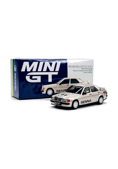 1/64 Mercedes-benz 190 E 2.3-16 11 Ayrton Senna 1984 Nürburgring Race Of Champions