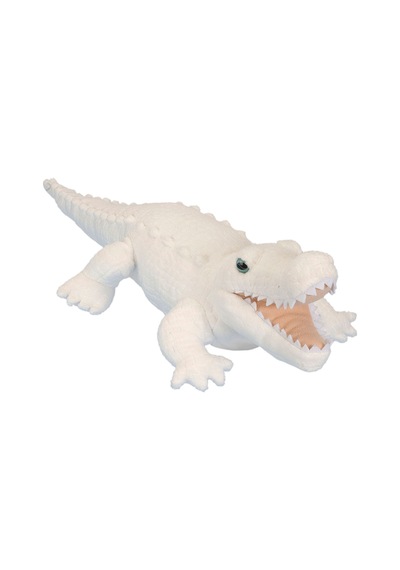 Wild Republic Beyaz Timsah 30 Cm 12259 Çok Renkli