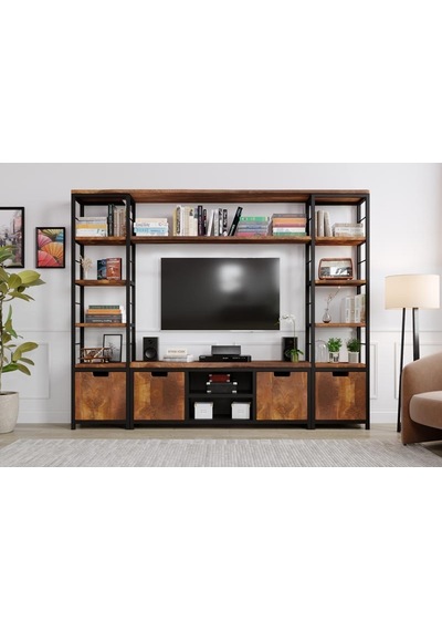 Lotus V2 Tv Ünitesi Size Özel Üretim - Gerçek Ağaç - Ceviz Lotus V2 Tv Ünitesi Size Özel Üretim - Gerçek Ağaç - Ceviz