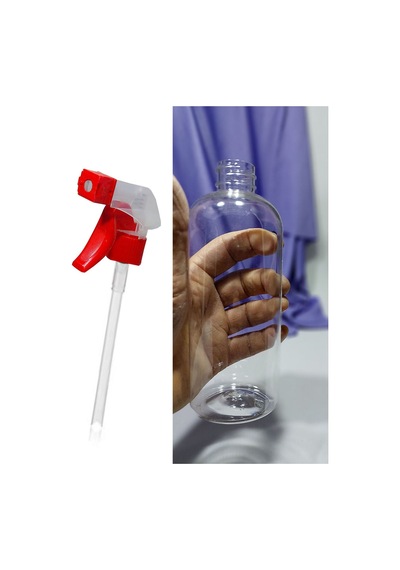 Buççin Online Mağaza Paradie 3 Adet 400 Ml Sprey Köpük Sabunluk,boş Pet Şişe Plastik Turuncu Çok Renkli