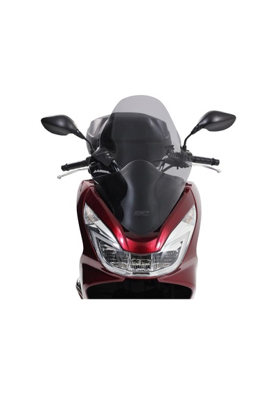 GP Kompozit Honda PCX 125 / 150 2014-2017 Uyumlu Ön Cam Siyah 65 cm