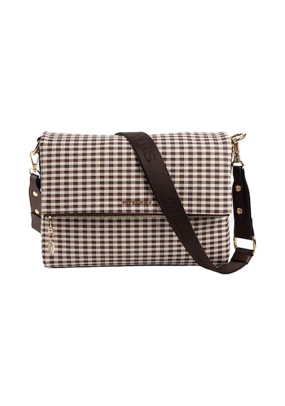 Çapraz Çanta Kadın Silver Polo 963-47362 Sılver Polo Çapraz Bayan Çantası M191 Kahve Sarı-mat Kahve Çok Renkli