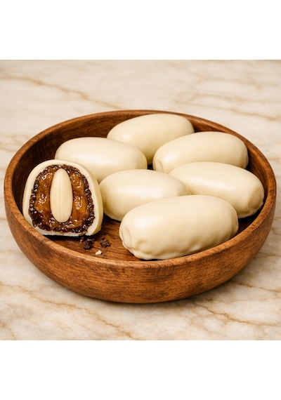 Çikolatalı Bademli Hurma 1 KG