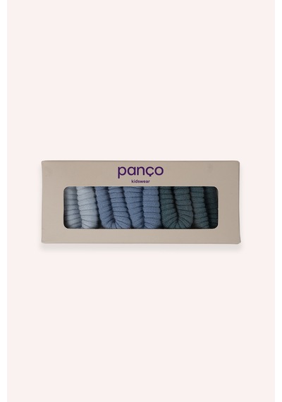 Panço Unisex Bebek 3'lü Kutulu Çorap renkli