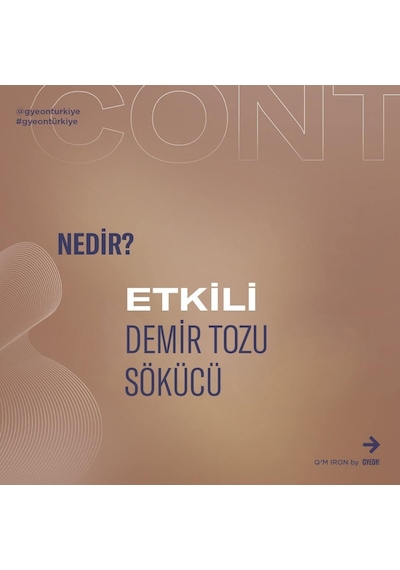 Gyeon Q²m Iron Redefıned Demir Tozu, Balata Tozu Temizleyici Ve P